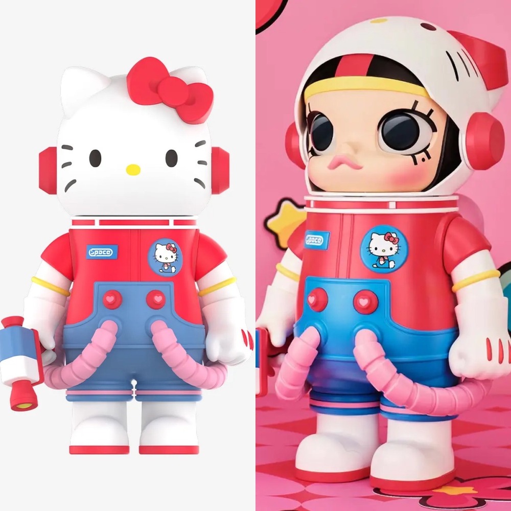 New Pop Mart Mega Space Molly 400% Sanrio Characters Confirmed Hello Kitty